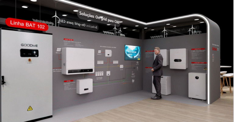 GoodWe apresenta soluções híbridas e de armazenamento na Intersolar South America 2025