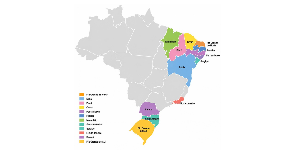 quais os estados que produzem energia eólica